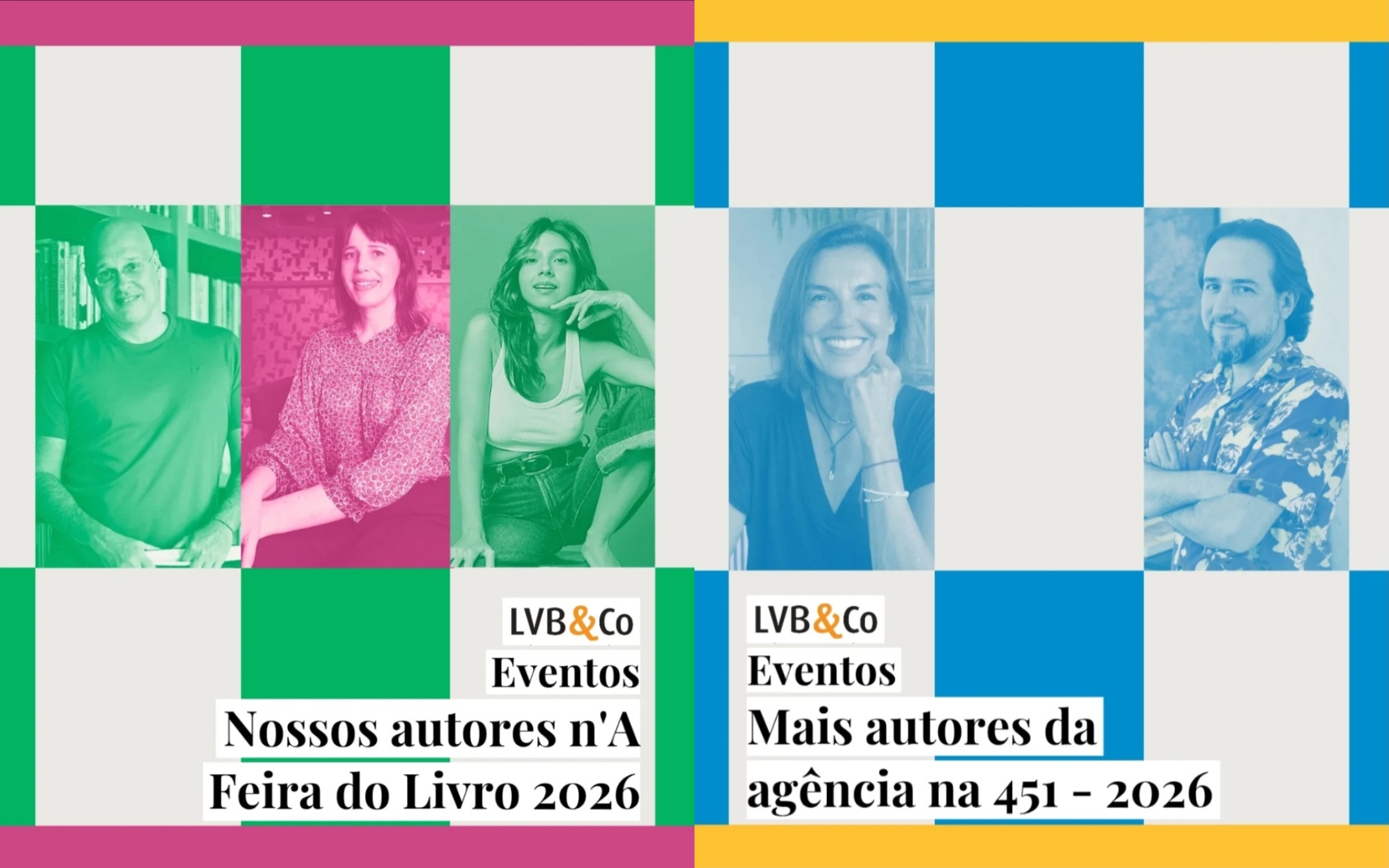 Nossos autores n'A Feira do Livro, a 451