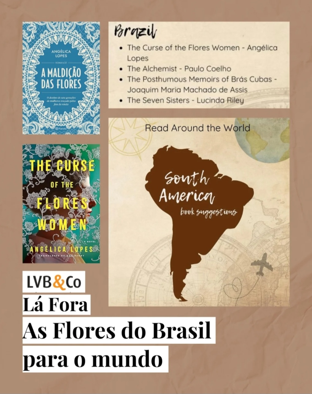 As Flores do Brasil para o mundo