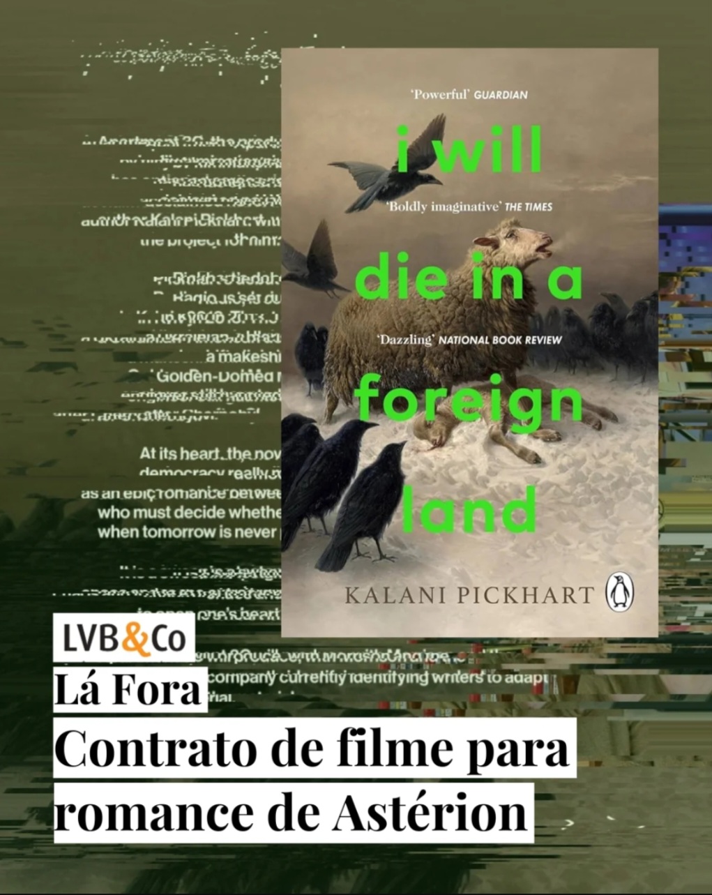Contrato de filme para romance de Astérion